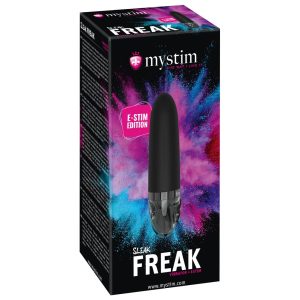 mystim Sleak Freak E-Stim - rechargeable electric pole vibrator (black)