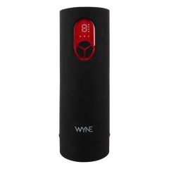   WYNE 07 - Rechargeable, vibrating-suction masturbator (black)