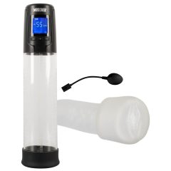   Mister Boner - battery-operated automatic penis pump (black-transparent)