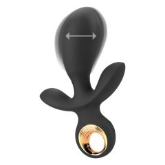Eternal - inflatable triple vibrator (black)