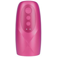  Durex Slide & Vibe - rechargeable, waterproof macro vibrator (pink)