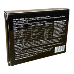 Titan Power Gold - dietary supplement for men (3db)