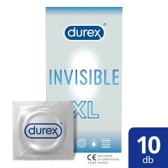 Durex Invisible XL - extra large condom (10pcs)