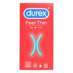 Durex Feel Thin Slim Fit - lifelike feeling condom (10pcs)