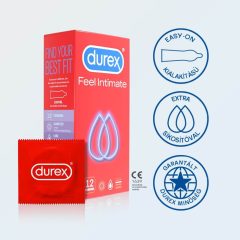 Durex Feel Intimate - thin wall condom pack (3 x 12pcs)