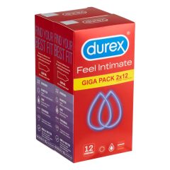 Durex Feel Intimate - thin wall condom pack (2x12pcs)