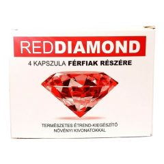 Red Diamond - natural dietary supplement for men (4pcs)