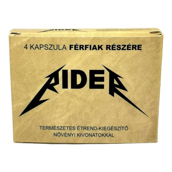 Rider - natural food supplement for men (4pcs)