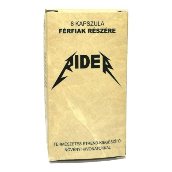 Rider - natural food supplement for men (8pcs)