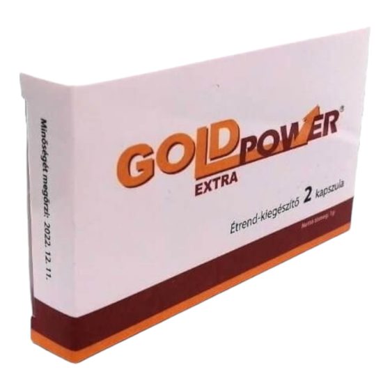 Gold Power - dietary supplement capsules for men (2pcs)