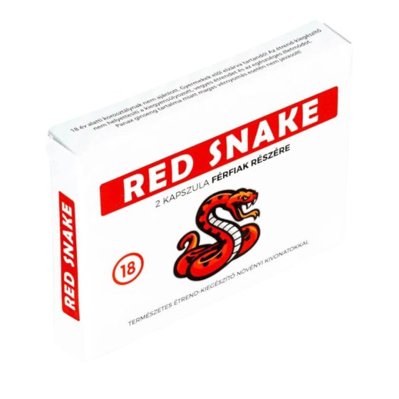 Red Snake - dietary supplement capsules for men (2pcs)