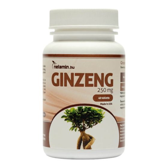 Netamin Ginzeng Super 250mg - dietary supplement capsules (120pcs)