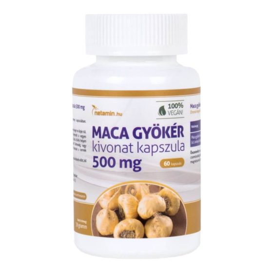 Netamin Maca 500 mg - dietary supplement capsules (60pcs)