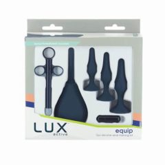 LUX Active - silicone anal training set (black)