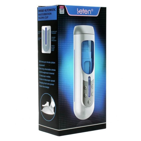 LETEN SM380 - battery-operated, up and down super masturbator