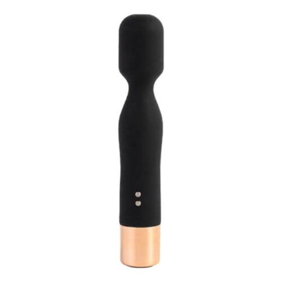 Lonely Charming Vibe Wand - rechargeable vibrator massager (black)