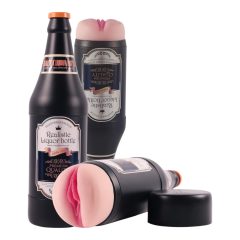   Lonely - lifelike faux punch in a beer bottle (natural brown)