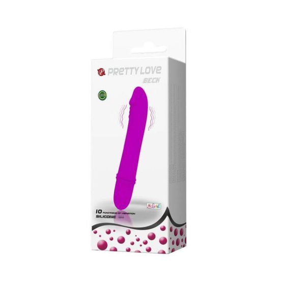 Pretty Love Beck - waterproof G-spot vibrator (pink)