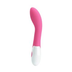   Pretty Love Bishop - waterproof G-spot vibrator (pink and white)