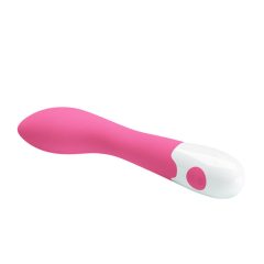   Pretty Love Bishop - waterproof G-spot vibrator (pink and white)