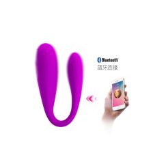   Pretty Love August - Rechargeable smart G-spot and clitoral vibrator (pink)