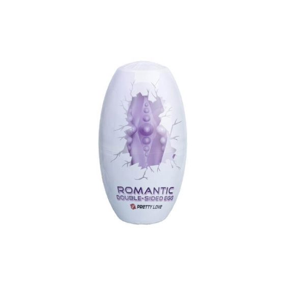 Pretty Love Romantic - masturbator egg - 1pcs (purple)