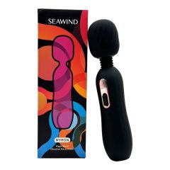   Seawind Myron - rechargeable heated massager vibrator (black)
