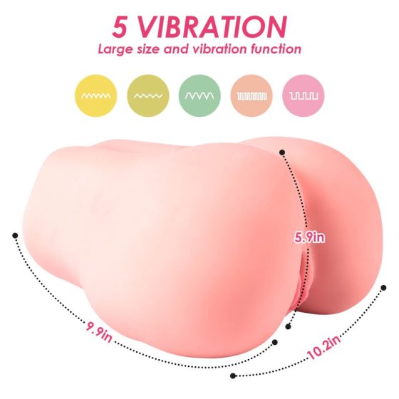 Vibeconnect - smart torso masturbator (natural)