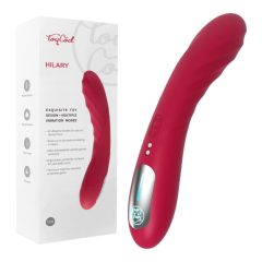  Vibeconnect Hilary - rechargeable silicone G-spot vibrator (red)