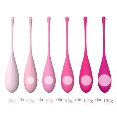 Sex HD Eggs - Set of 6 cone balls (pink)