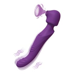   Tracy's Dog Wand - waterproof, rechargeable, pulsating massager vibrator (purple)