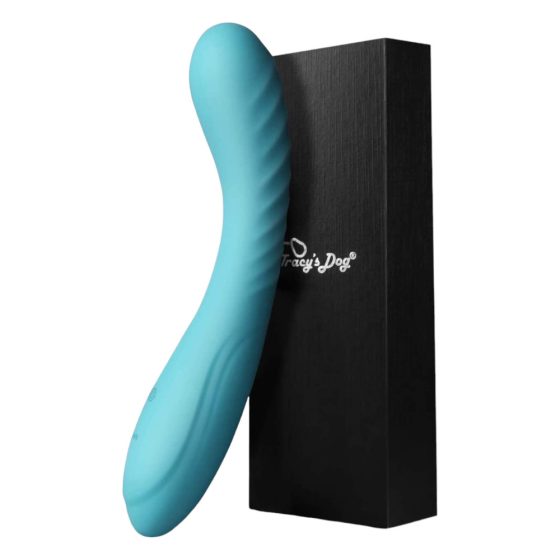 Tracy's Dog Teal Vibe - waterproof, rechargeable G-spot vibrator (turquoise)