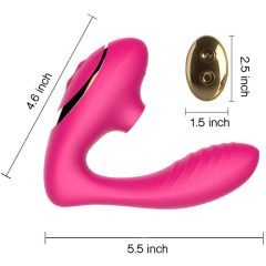   Tracy's Dog OG Pro2 - Radio controlled, waterproof 2in1 vibrator (pink)