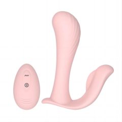   Tracy's Dog - radio controlled, waterproof attachable vibrator (pink)