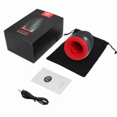   OTOUCH Chiven 2 - battery powered, waterproof, vibrating mouth masturbator (black)