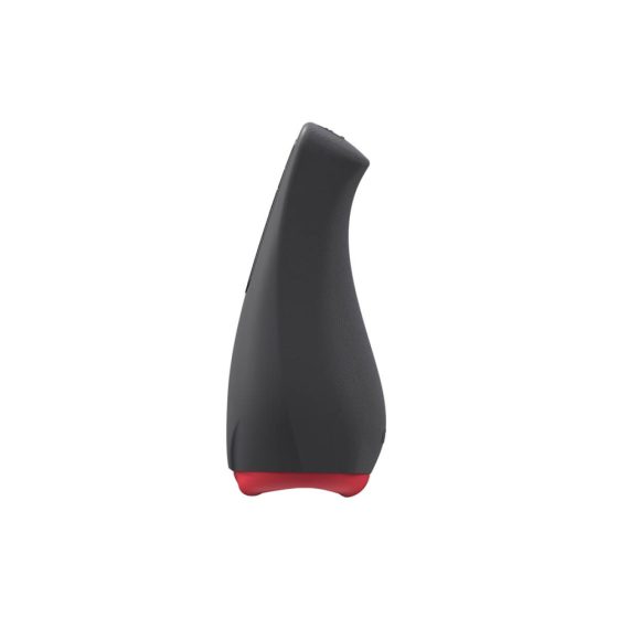 OTOUCH Airturn 2 - rechargeable, heated, suction mouth masturbator (black-red)