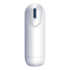   Leopard - battery-operated, up and down, vibrating masturbator (white)