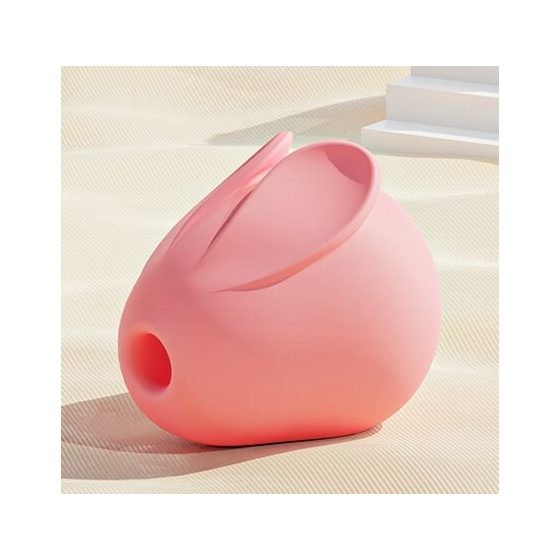 Leopard Rabbit - rechargeable vibrating clitoral vibrator (pink)
