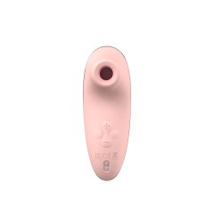   / Vibeconnect - rechargeable air-wave clitoral stimulator with heater (peach)