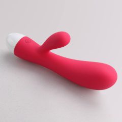 Cotoxo Dolphin & baby - cordless vibrator with handle (red)