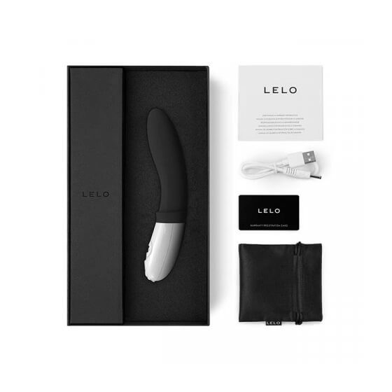LELO Billy 2 - battery operated, waterproof prostate vibrator (black)
