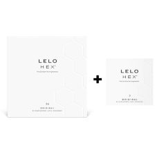 LELO Hex Original - luxury condom pack (36+3pcs)