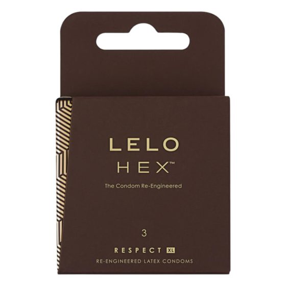 LELO Hex Respect XL - luxury condom (3pcs)