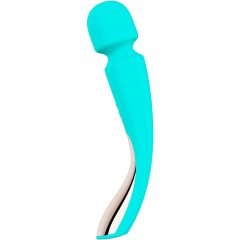   LELO Smart Wand 2 - large - rechargeable massaging vibrator (turquoise)