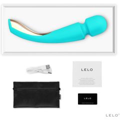   LELO Smart Wand 2 - large - rechargeable massaging vibrator (turquoise)