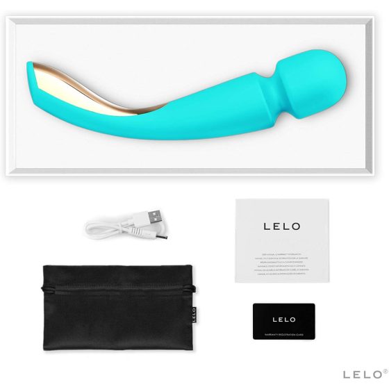 LELO Smart Wand 2 - large - rechargeable massaging vibrator (turquoise)