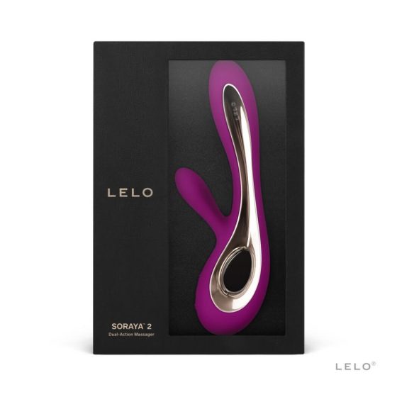 LELO Soraya 2 - cordless, waterproof, vibrator with wand (purple)
