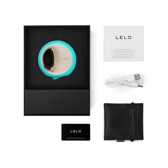 LELO Ora 3 - oral sex silumator and clitoral vibrator (turquoise)