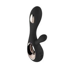   LELO Soraya Wave - cordless vibrator with wand and bobbing arm (black)