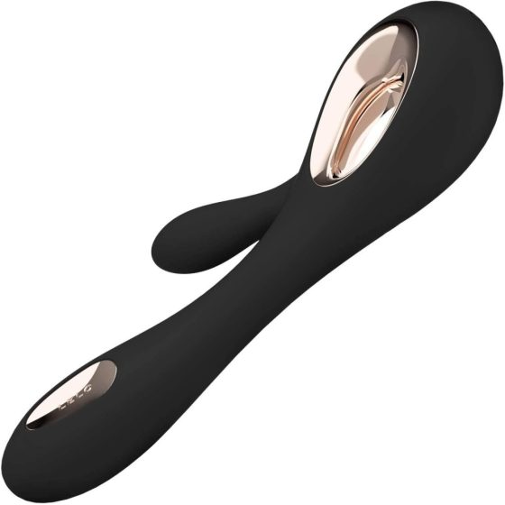 LELO Soraya Wave - cordless vibrator with wand and bobbing arm (black)